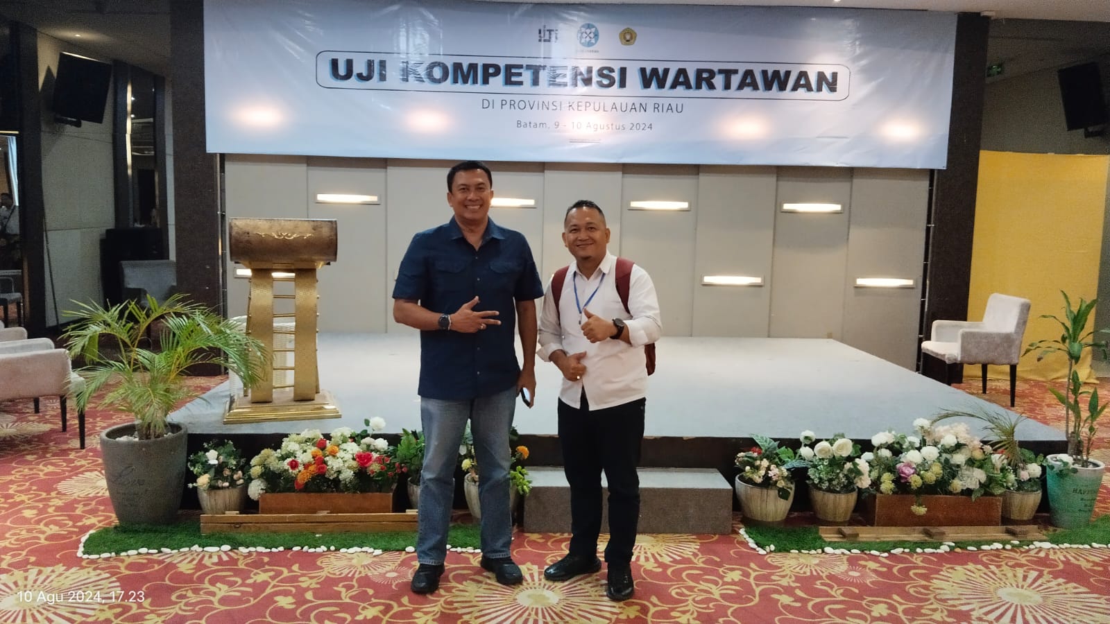 Wakil Ketua Umum Dewan Pers Resmi Tutup Kegiatan UKW di Provinsi Kepulauan Riau