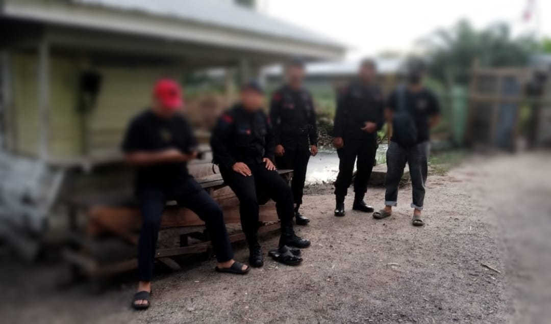 Kisruh Sengketa Lahan Rantau Bais, Brimob Polda Riau Hadir Jamin Keamanan Masyarakat