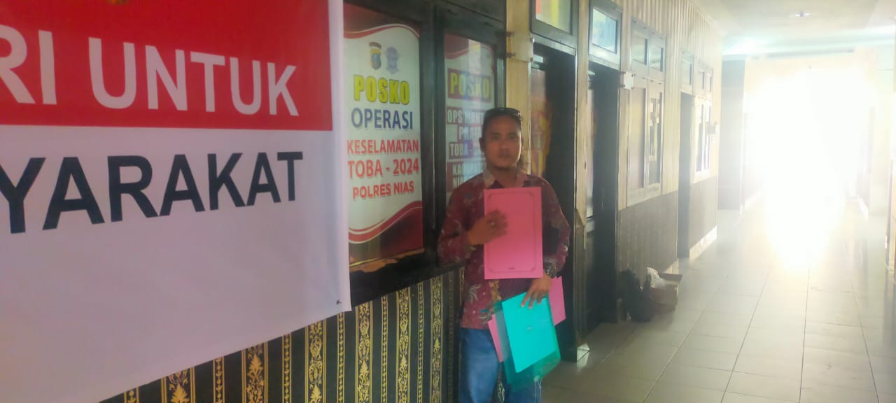Keluhan Warga Akibat Galian C di Desa Bawadesolo, DPD LSM PKP Kota Gunungsitoli Adukan ke Polres Nias