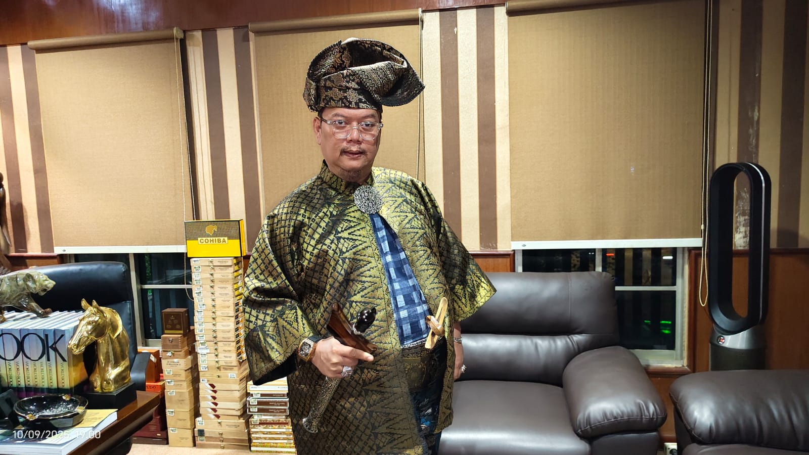 Rury Afriansyah adalah Ketua Saudagar Rumpun Melayu (SRM) Kota Batam