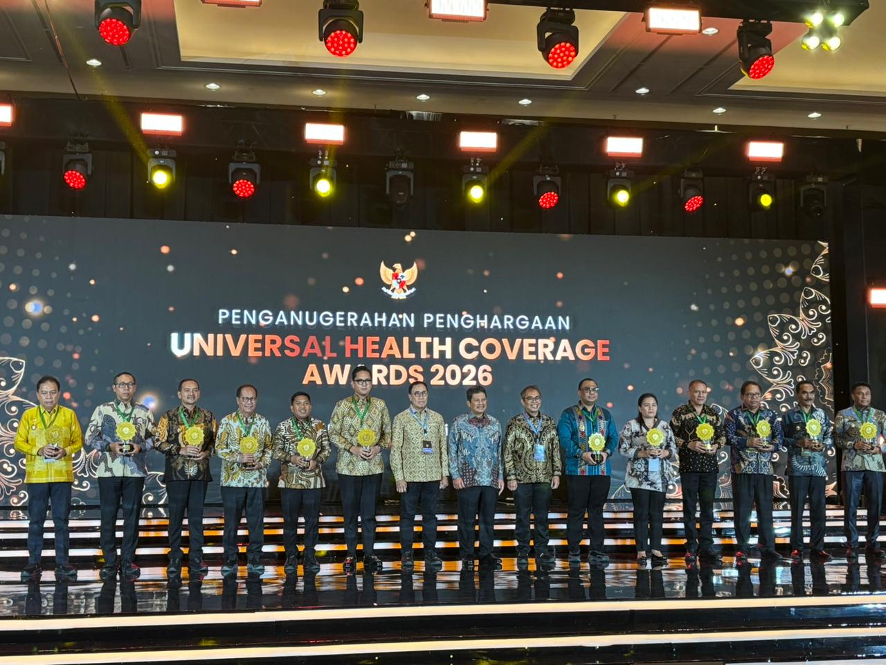Komitmen Jamin Akses Kesehatan, Pemkab Tapanuli Utara Kembali Raih UHC Award
