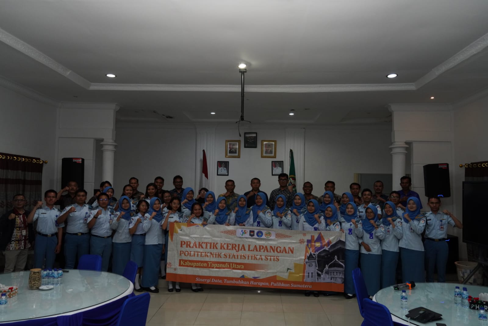 Pemkab Tapanuli Utara Apresiasi dan Dukung Pendataan R3P Pascabencana oleh Mahasiswa STIS