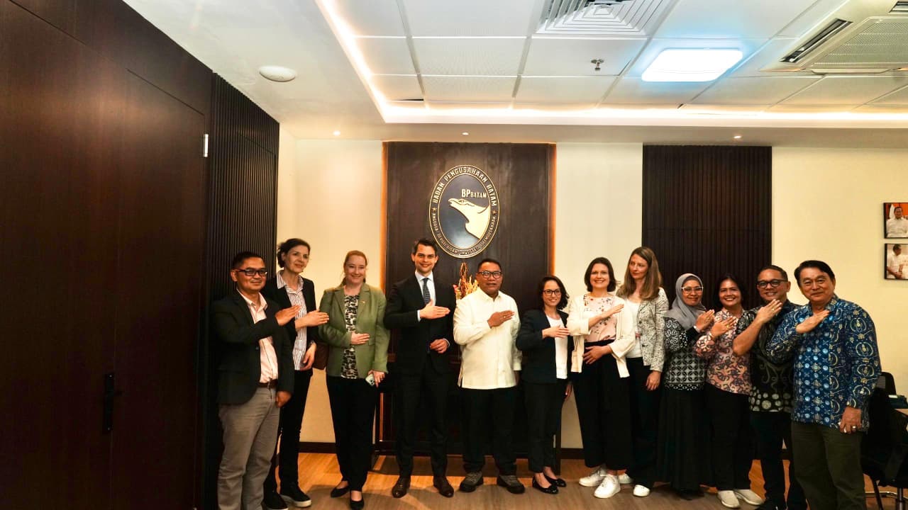 Delegasi Pemerintah Jerman Kunjungi BP Batam, Bahas Peluang Investasi Sektor Maritim dan Galangan Kapal