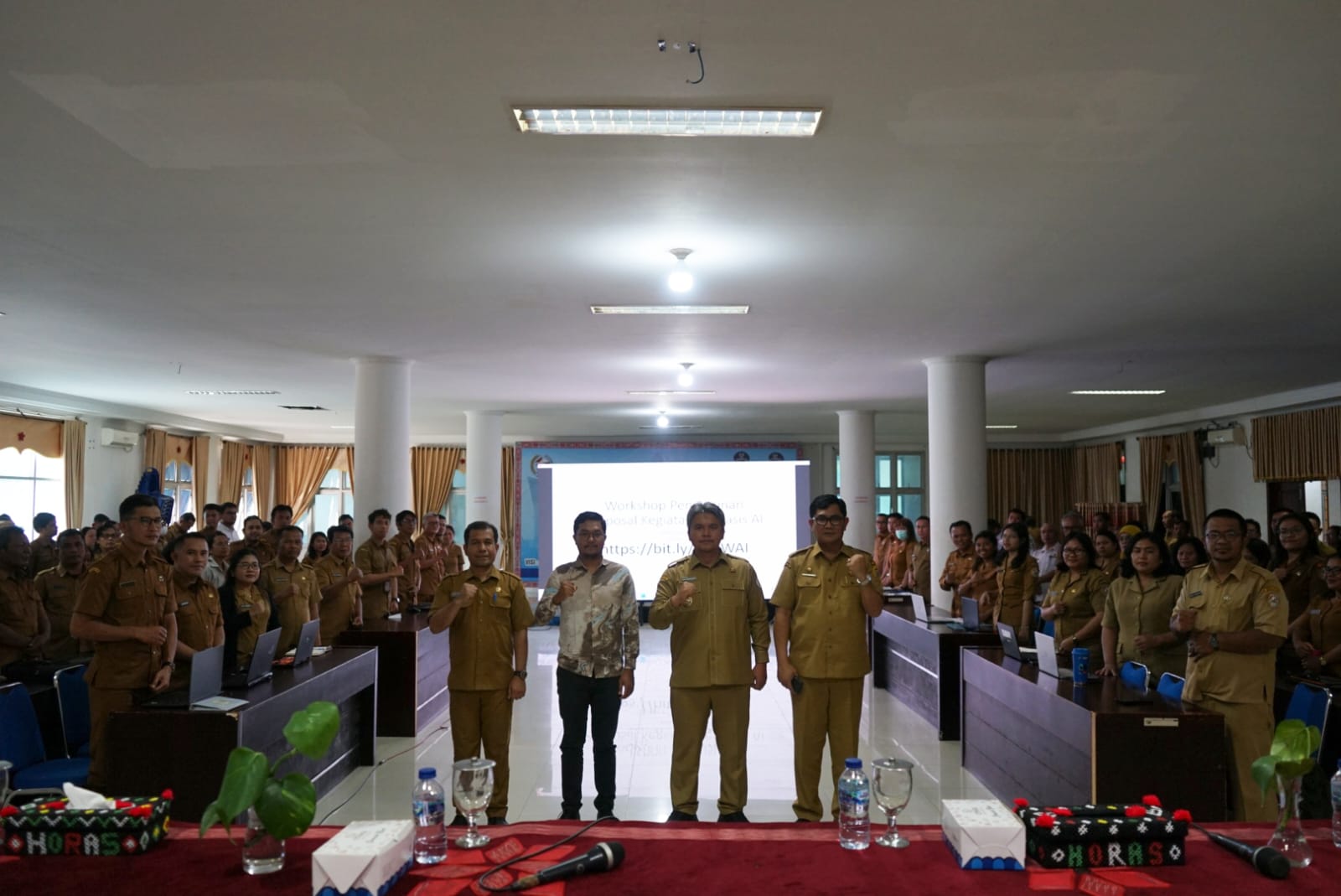 ‎Dorong Transformasi Digital ASN, Pemkab Tapanuli Utara Gelar Workshop Penyusunan Proposal Berbasis AI