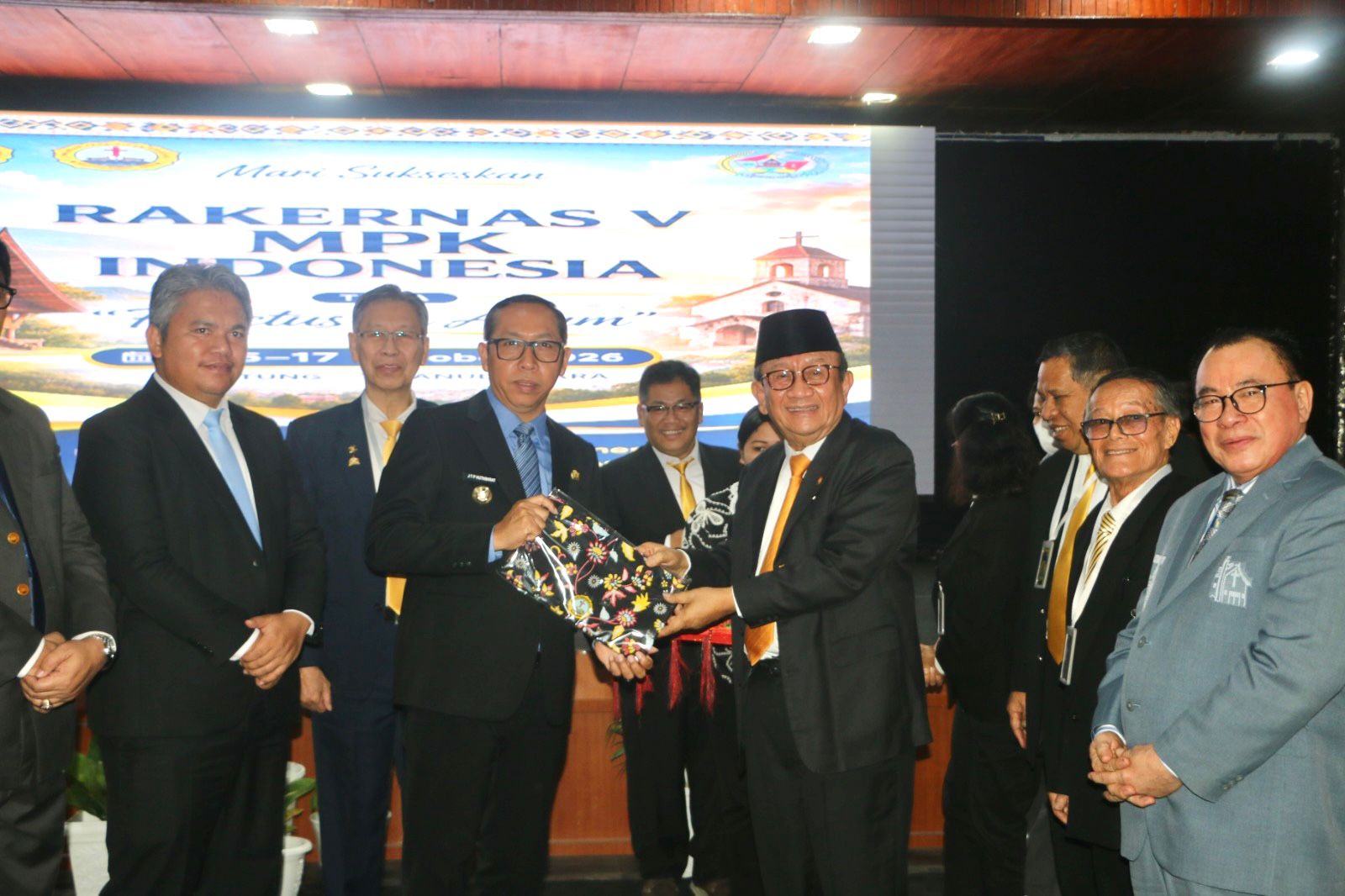 Didaulat Tuan Rumah Rakernas V MPK Indonesia, Bupati Tapanuli Utara Ajak Perkuat Pendidikan Karakter