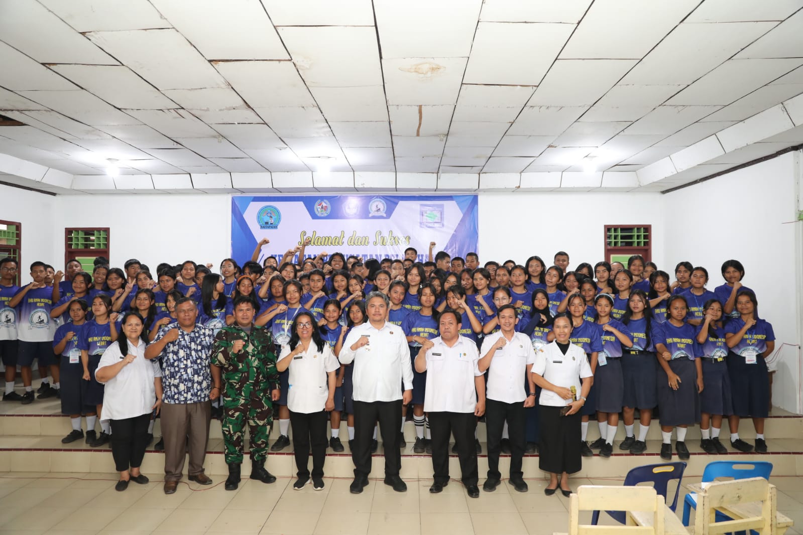 Tekankan Persiapan Maksimal, Wakil Bupati Tapanuli Utara Tutup Pemusatan Latihan Seleksi SMA Unggulan