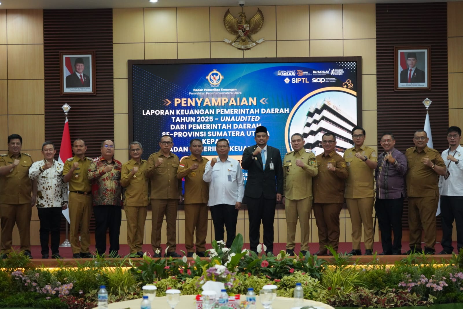 Tepati Tenggat Waktu, Pemkab Tapanuli Utara Serahkan LKPD Unaudited TA 2025 ke BPK RI Perwakilan Sumut