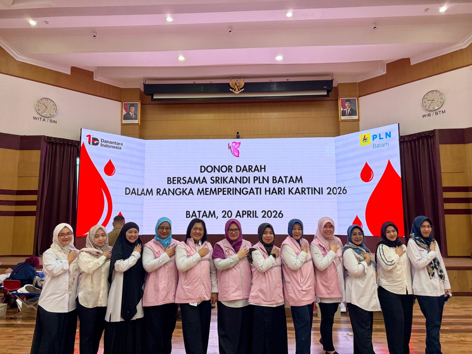 Srikandi PLN Batam Saat Gelar Donor Darah dan Inspiring Srikandi