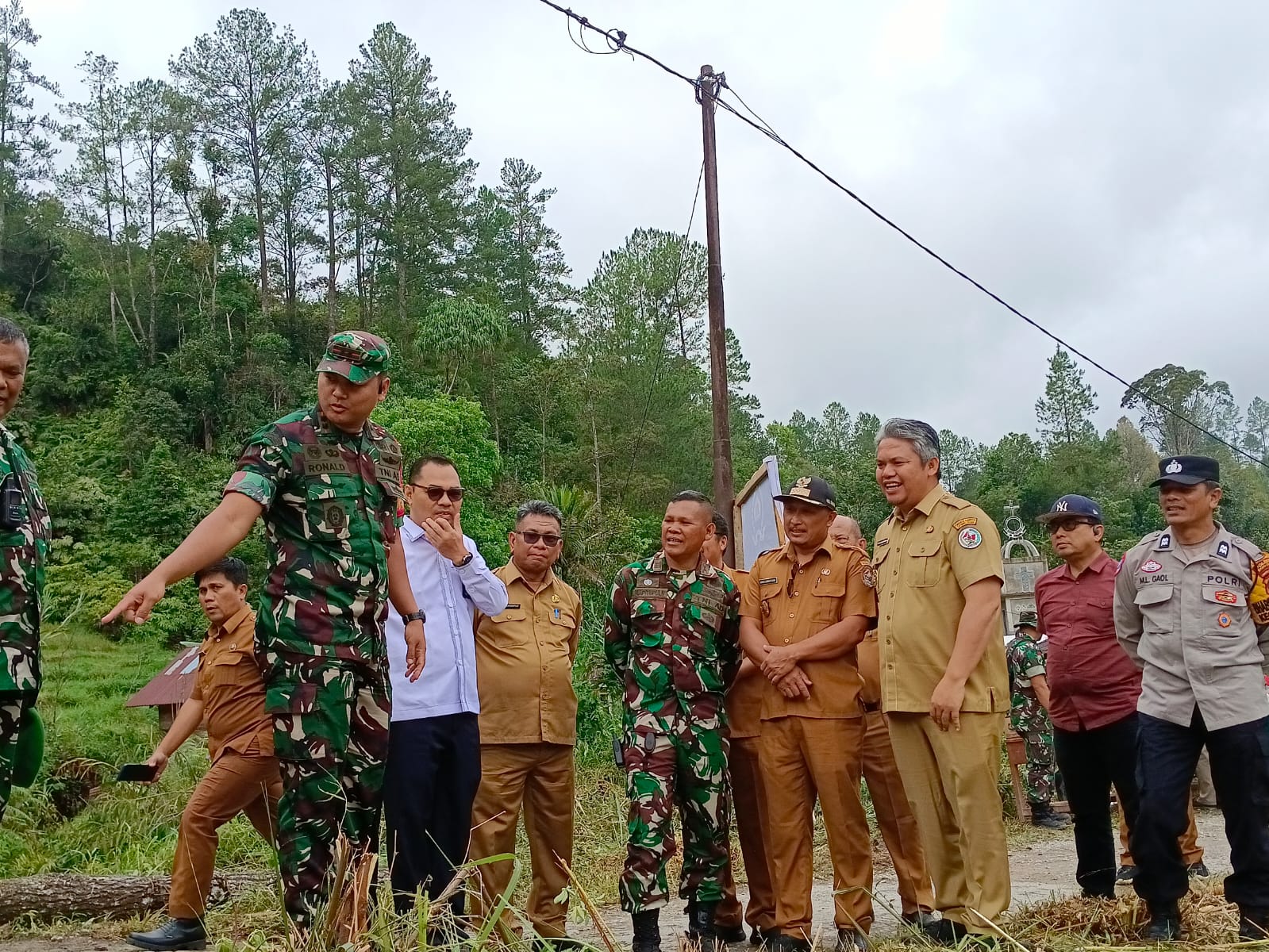 ‎Pemkab Tapanuli Utara Dukung Groundbreaking Jembatan Sitakka