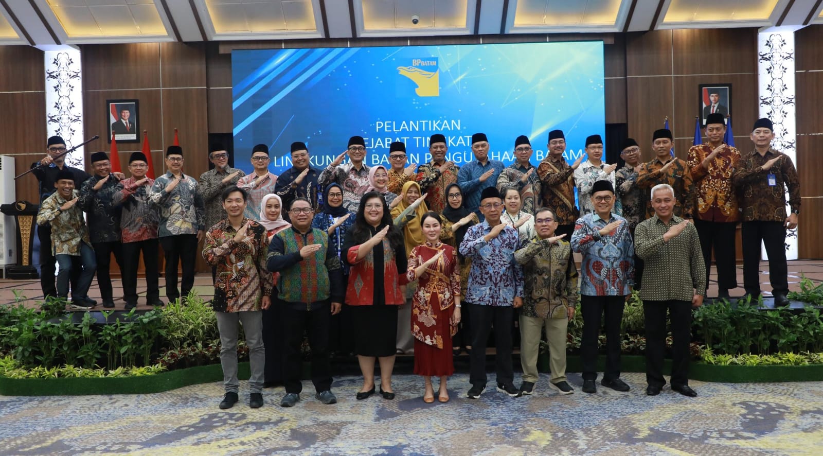27 Pejabat Eselon II Resmi Dilantik, BP Batam Siapkan Langkah Baru Perkuat Investasi