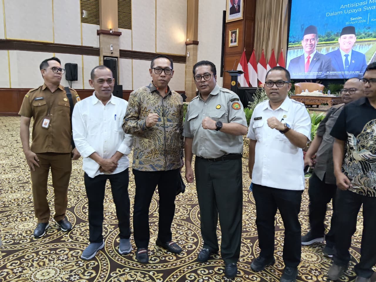 Hadiri Rakornas Kementan, Bupati Tapanuli Utara Usulkan Penguatan Irigasi