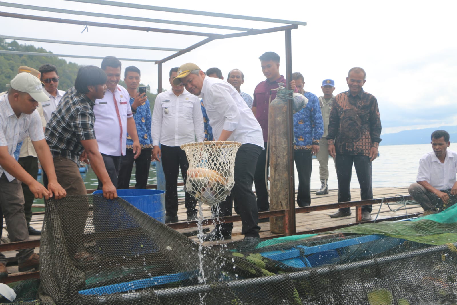 Pemkab Tapanuli Utara Apresiasi Keberhasilan Ketahanan Pangan Desa Hutalontung