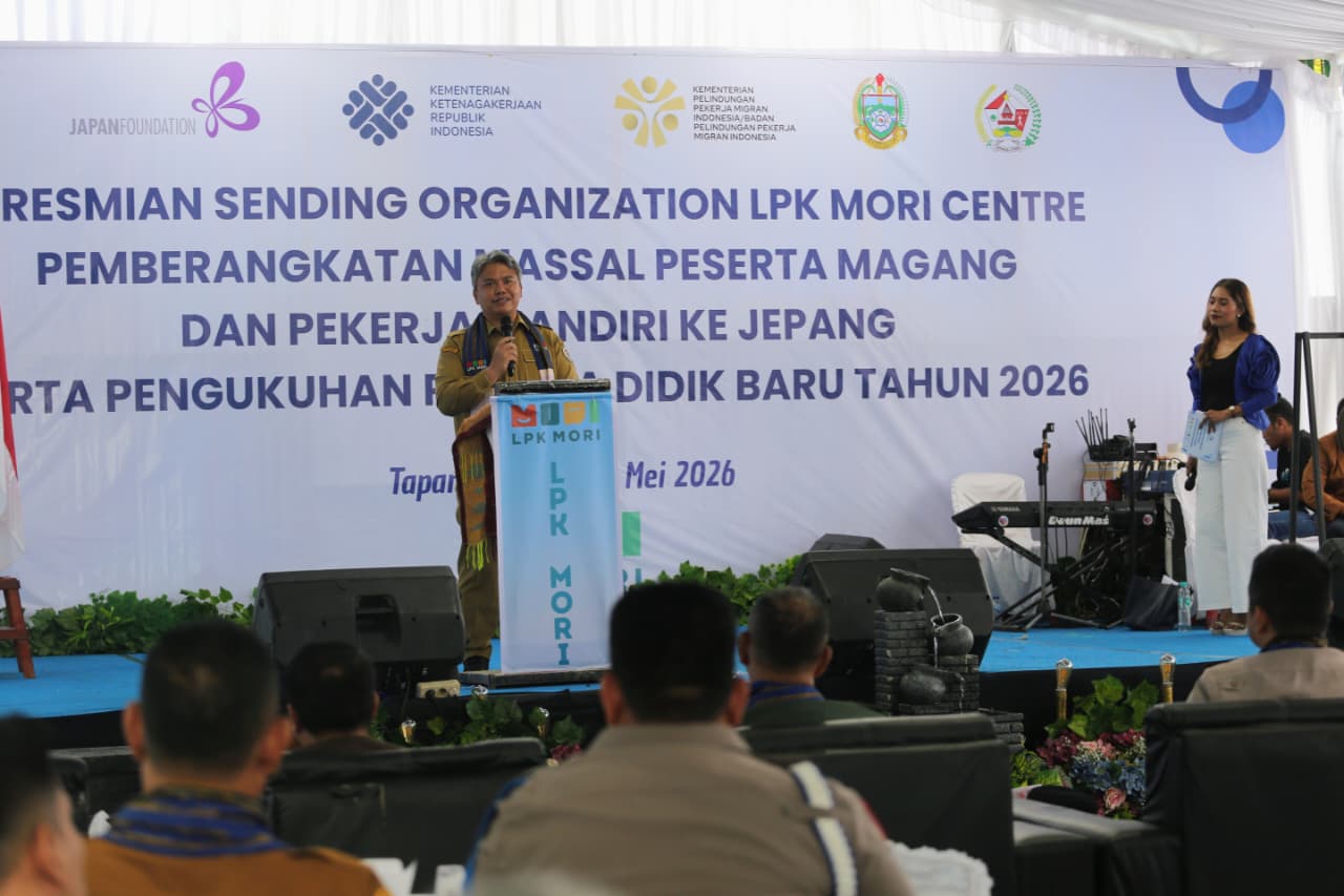 Pemkab Tapanuli Utara Apresiasi LPK Mori Centre SO dukung Peningkatan Kualitas SDM