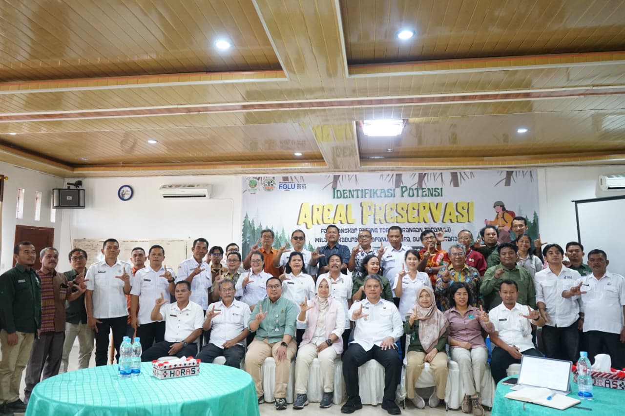 Pemkab Tapanuli Utara Petakan Potensi Konservasi Lanskap Harangan Tapanuli