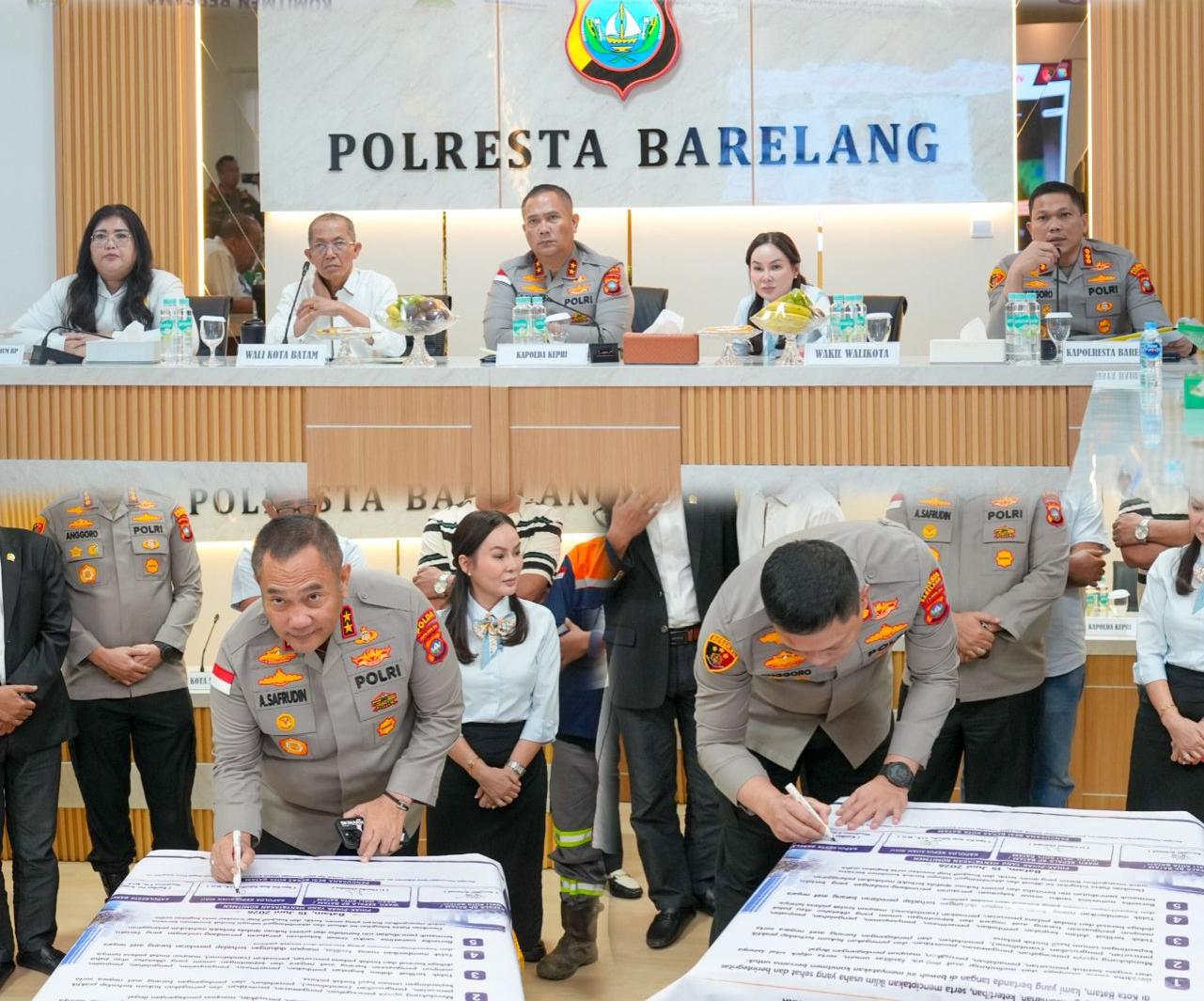 Pakta Integritas Diteken, BP Batam Persempit Ruang Gerak Penadah Barang Curian