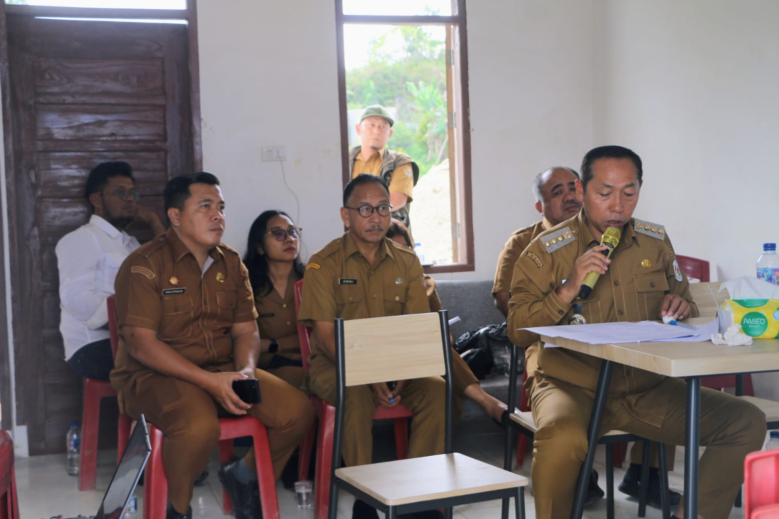 Bupati Tapanuli Utara Harapkan Dukungan BNPB terkait Mekanisme Pengadaan Lahan Relokasi Masyarakat Terdampak Bencana Hidrometeorologi