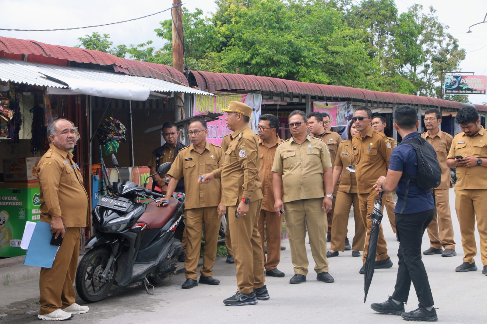 Bupati Tapanuli Utara Targetkan Percepatan Penataan Lokasi Tanggul Jalan Diponegoro