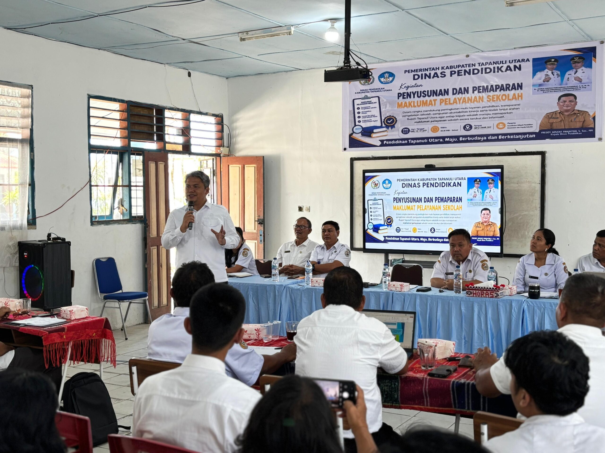 Ekspose Kepala Sekolah Wilayah IV, Kabupaten Tapanuli Utara Dorong Inovasi dan Penguatan Mutu Pendidikan