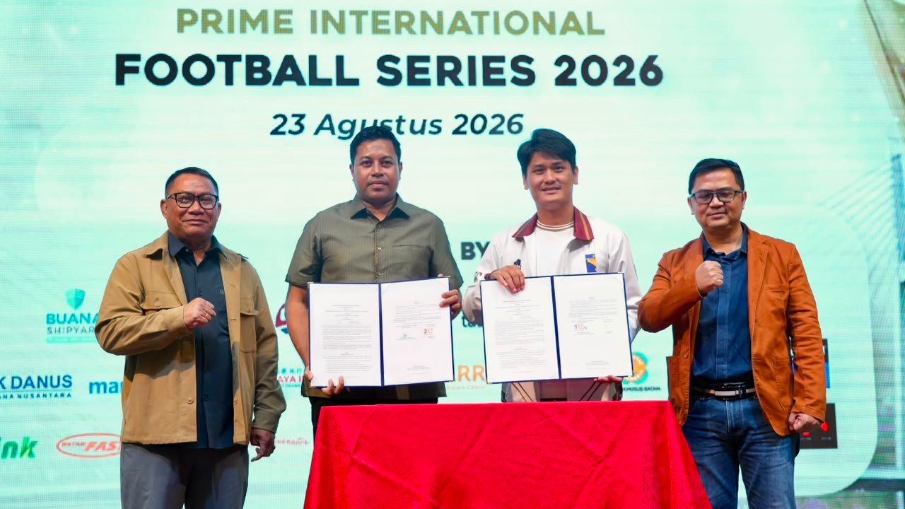 Gala Dinner Tutup Batam Prime International Football Series 2026