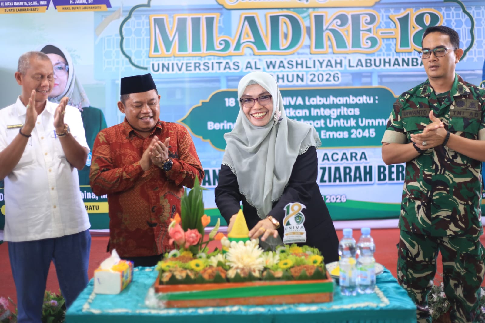 Peringati Milad ke-18 UNIVA Labuhanbatu Wabup Dorong Penguatan SDM Unggul Menuju Indonesia Emas 2045