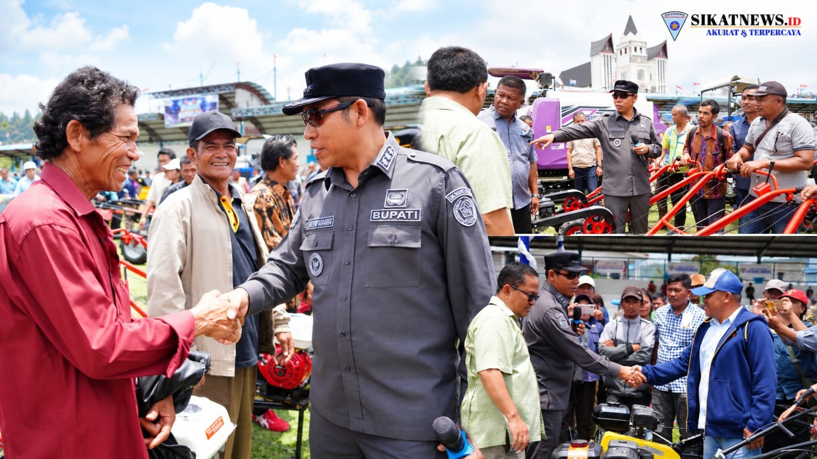527 Alsintan Disalurkan ke Petani Tapanuli Utara, Percepat Pemulihan Pertanian Pascabencana