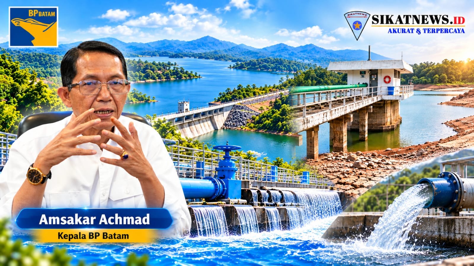 Air Waduk Nongsa Menurun, BP Batam Siapkan Sejumlah Langkah Antisipasi