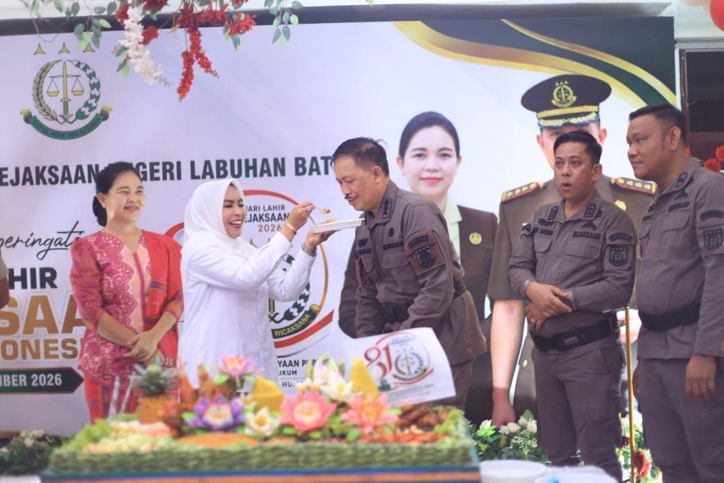 Bupati Labuhanbatu Hadiri Peringatan Hari Lahir Kejaksaan Republik Indonesia Ke-81