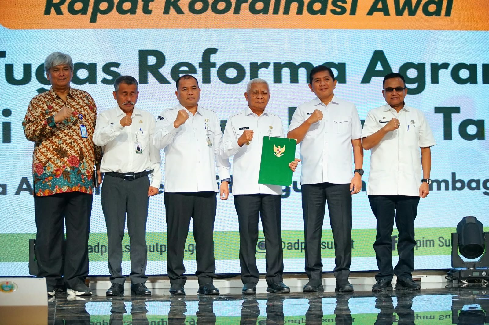 Wabup Labuhanbatu Hadiri Rakor Awal Gugus Tugas Reforma Agraria Sumut 2026