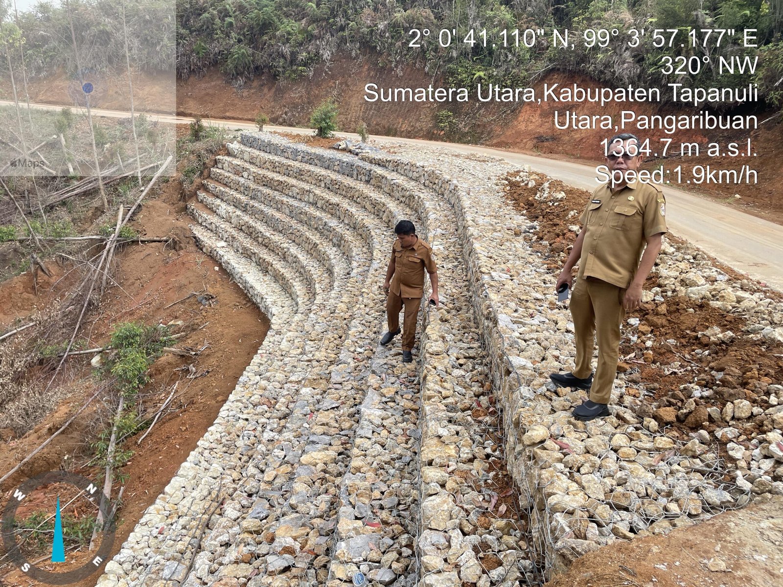 15 Infrastruktur Irigasi dan Tanggul Pascabencana di Taput Rampung