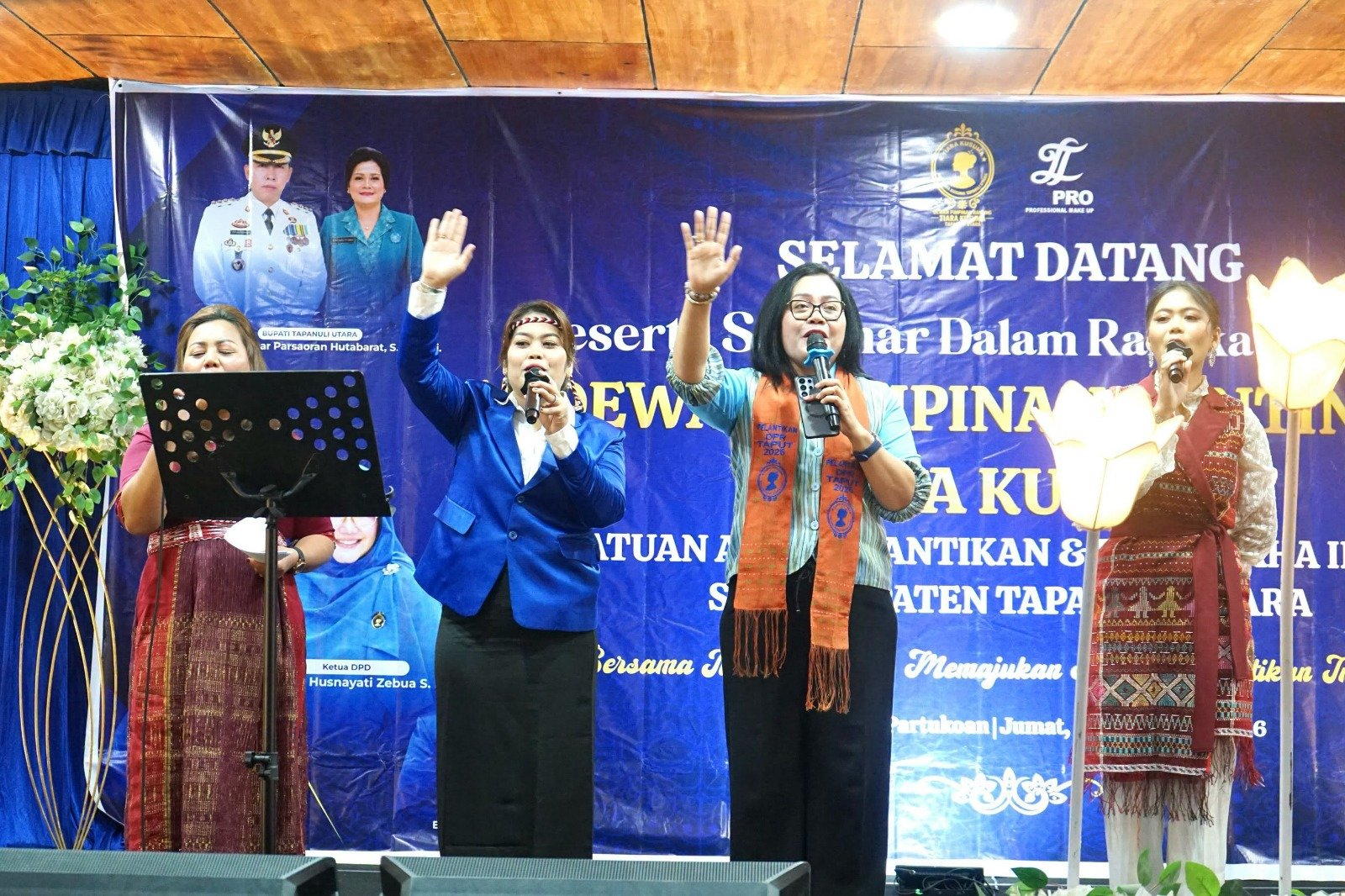 Tiara Kusuma Hadir di 15 Kecamatan, TP PKK Taput Dorong Penguatan Perempuan