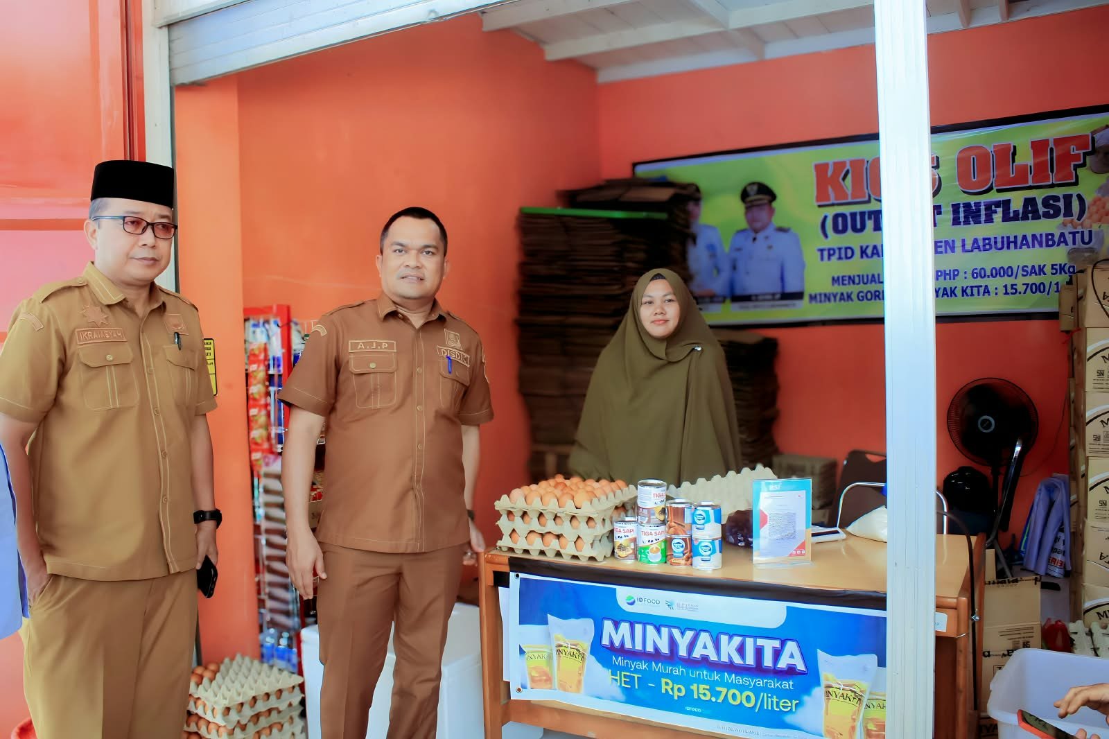 Pasar Murah Labuhanbatu Digelar, Harga Daging Ayam Rp38 Ribu dan Beras SPHP Rp59 Ribu