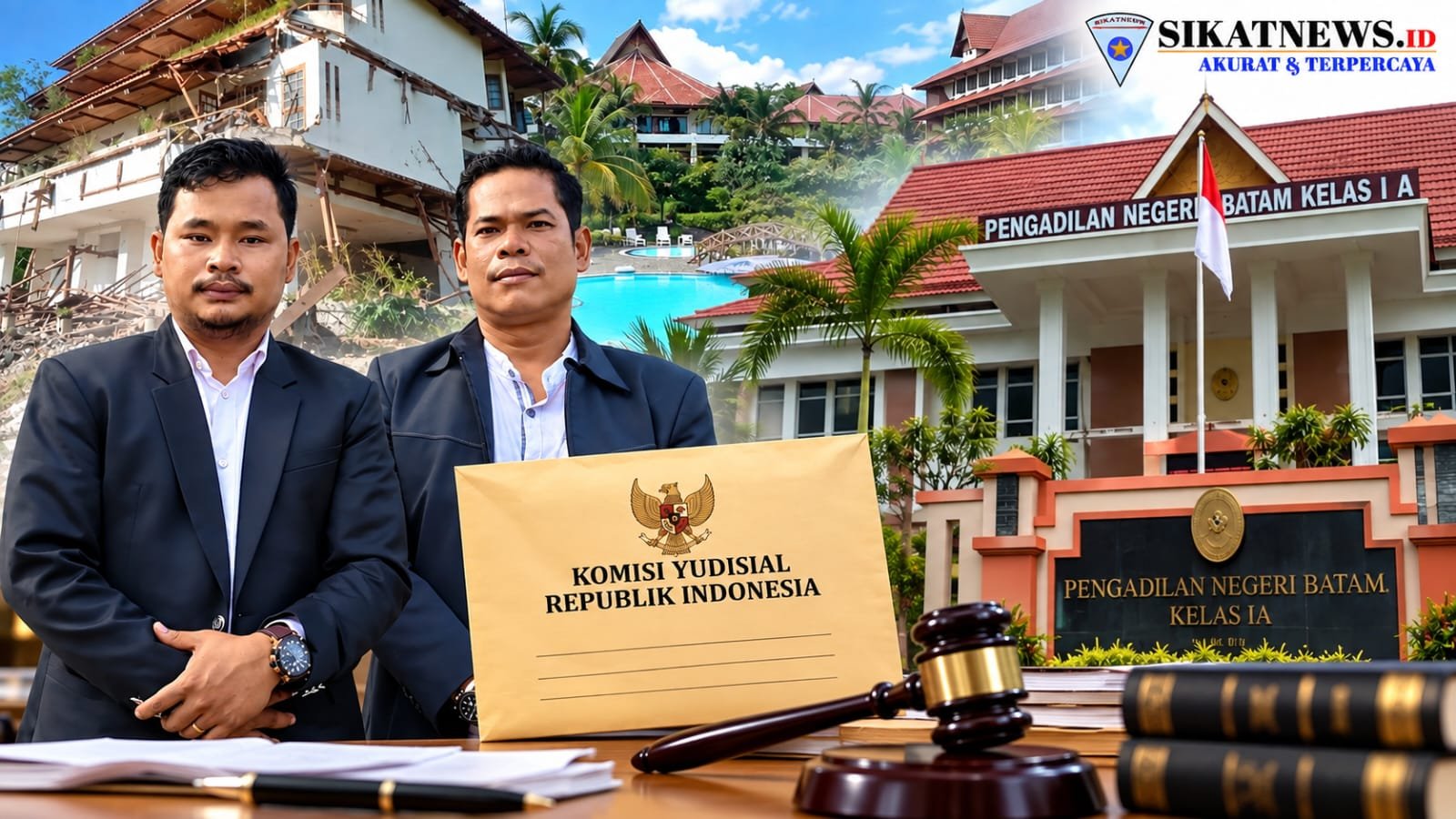 Pembongkaran Hotel Purajaya Jadi Sorotan dalam Sidang PN Batam, PH PT DTL Minta KY dan MA
