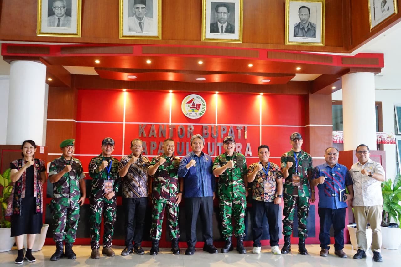 Pemkab Taput Terima Tim Peneliti Seskoad, Perkuat Sinergi Penanganan Bencana
