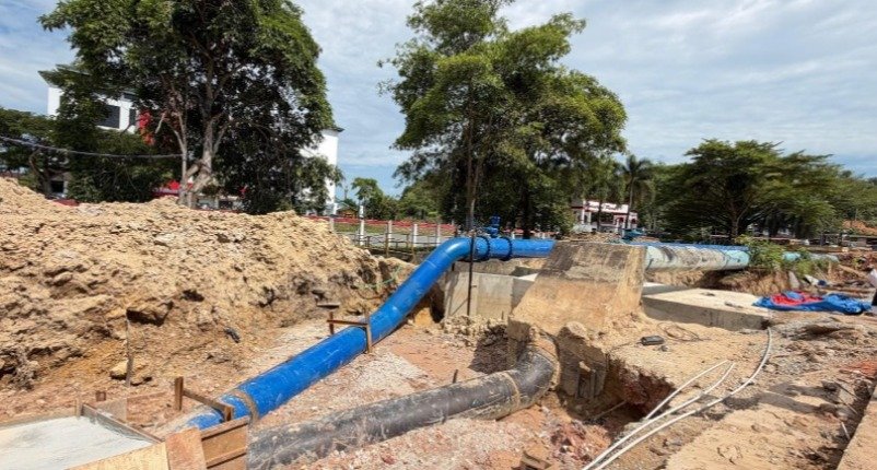 Pipa Batam Sempat Bocor Saat Uji Alir, BP Batam Evaluasi Penanganan Gangguan