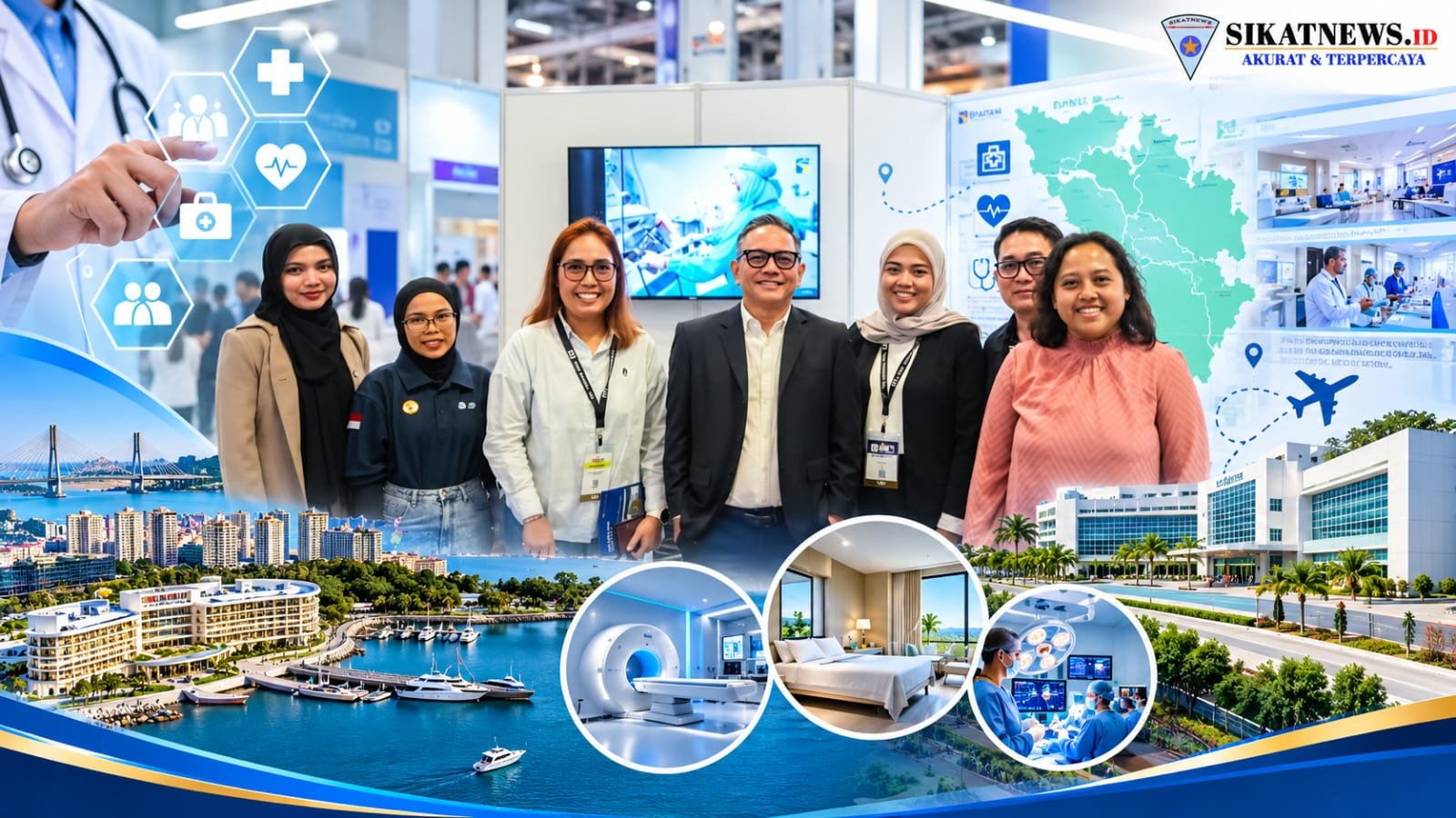 BP Batam Ungkap Peluang Investasi KEK Pariwisata Kesehatan Batam di Medical Fair Asia 2026