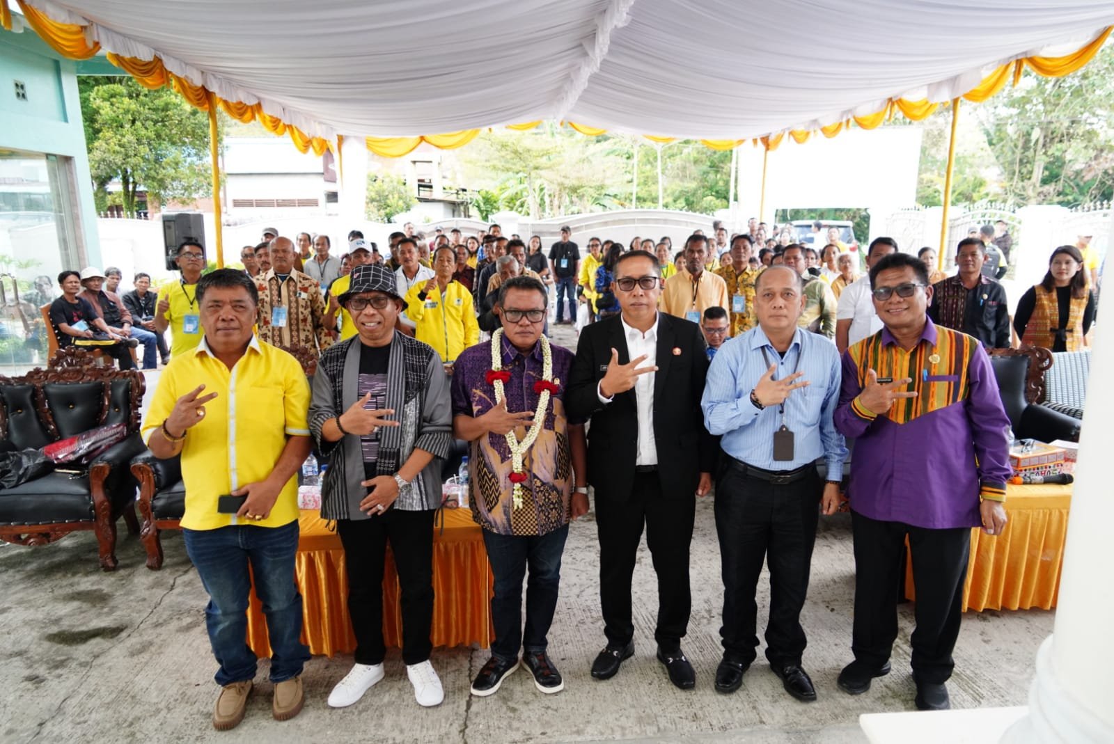 Bupati Tapanuli Utara Hadiri Aktivasi Desa Kreatif di Silangkitang, Dorong Ekonomi Lokal