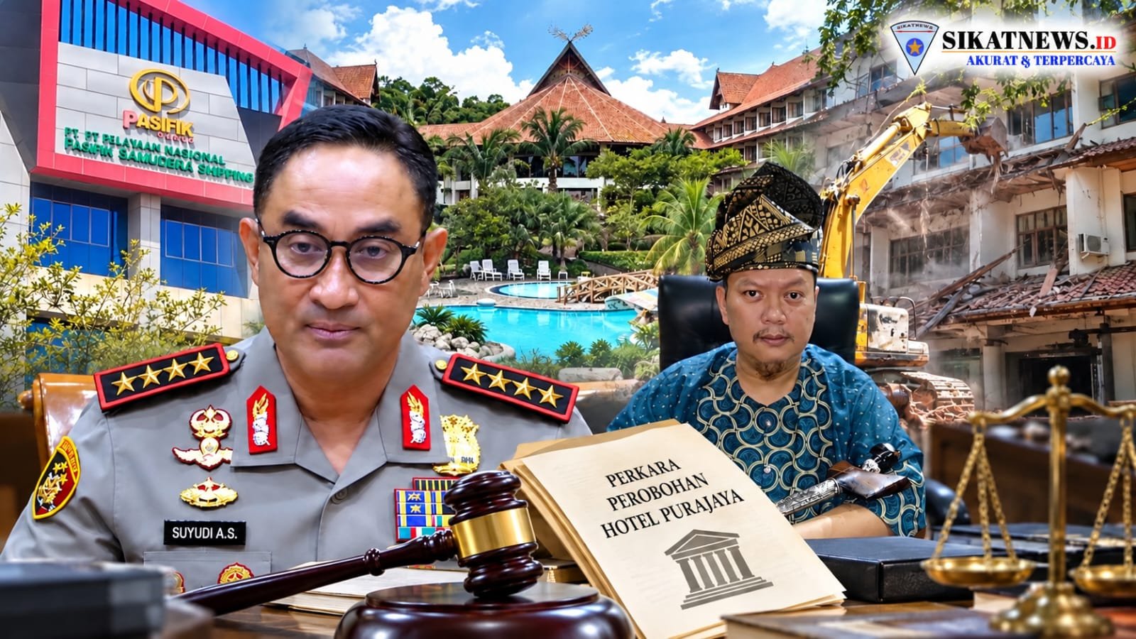 Hotel Purajaya Masih Bersengketa, Gagasan Kapolri Suyudi soal Kepastian Laporan Jadi Perhatian