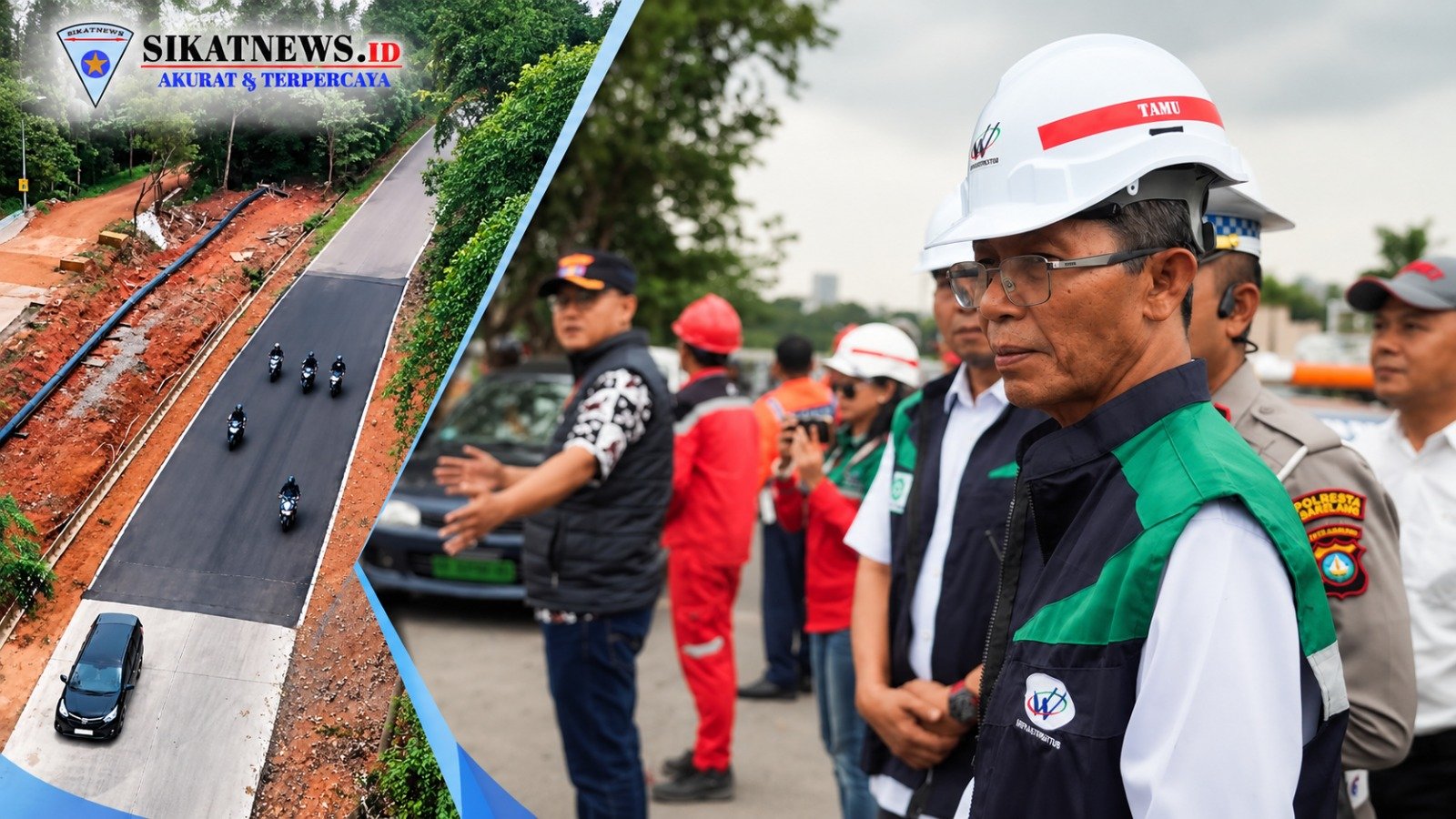 Jalan Gajah Mada Tanjakan Vista Batam Kembali Dibuka, BP Batam Siapkan Aturan Kendaraan Maksimal 8 Ton