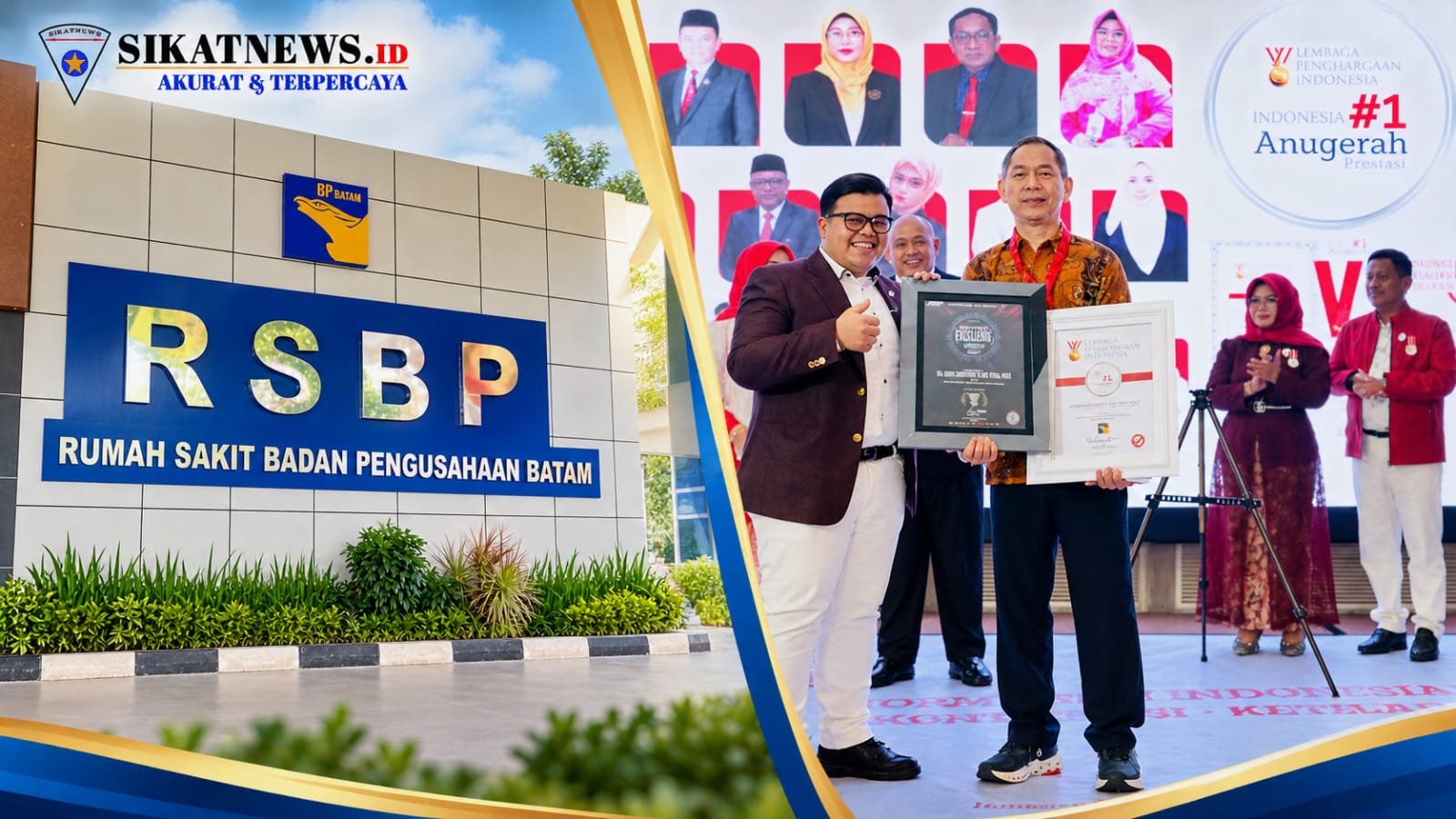 RSBP Batam Raih Penghargaan Nasional